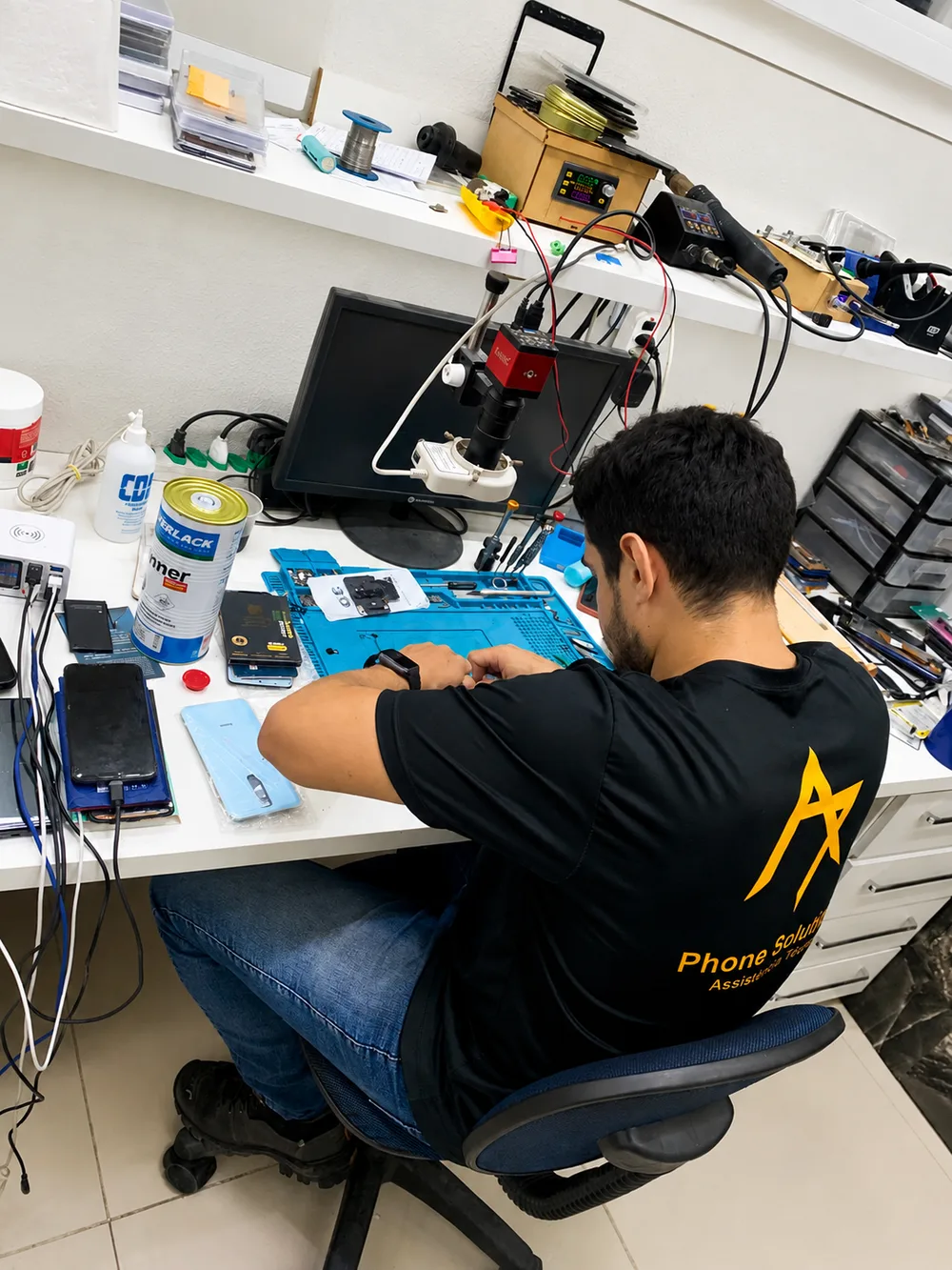 Equipe Phone Solutions Brasil em ação
